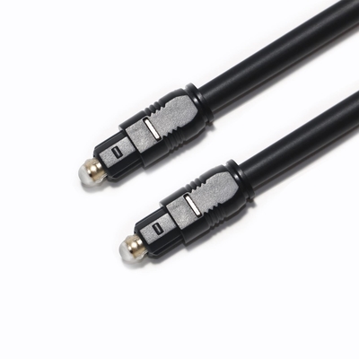 Optisches digitales Audiokabel OD4.0 Stecker auf Stecker Toslink-Kabel für Heimkino, Soundbar, Fernseher und mehr 1,2 m 2,4 m 3 m mehr