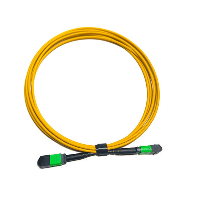 Weibliches MPO-Stammkabel 12 Fasern Typ A Multimode MM OM3/OM4 MPO Patch Cord LSZH 50/125