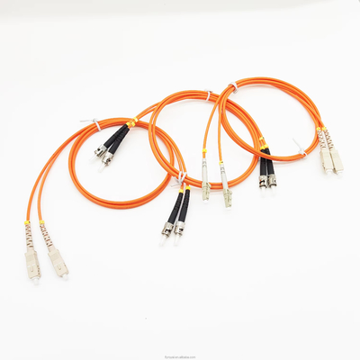 LC UPC zu ST UPC Glasfaserpatch Schnur