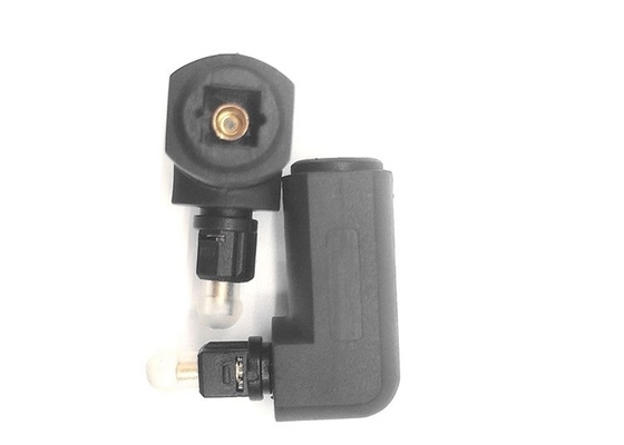 Frau zu den weiblichen Zusätzen aus optischen Fasern 90 Grad-Winkel-Adapter