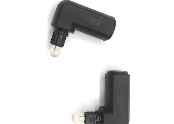 Frau zu den weiblichen Zusätzen aus optischen Fasern 90 Grad-Winkel-Adapter