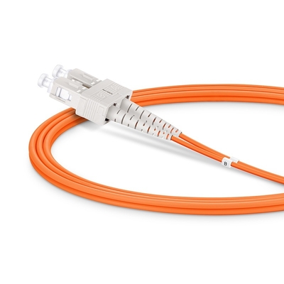 Glatt und Verbindung mit Simplex-Kunststoff-Glasfaserkabel mit FC-, ST-, LC- und SC-Steckern für Telekommunikations- und Ethernet-Netzwerke