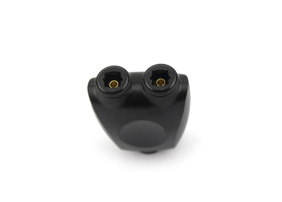 Faser-Optikaudio-verteiler Zusätze 1x2 Toslink Digital aus optischen Fasern