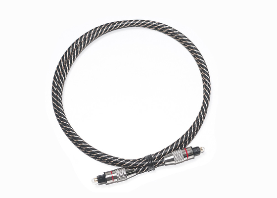 Spitzen-Toslink Kabel-umsponnene Jacke 20KM-60KM der Metall-Verbindungsstück-FTTB