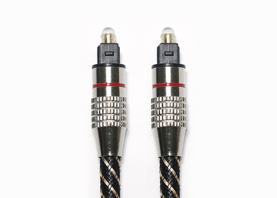 Spitzen-Toslink Kabel-umsponnene Jacke 20KM-60KM der Metall-Verbindungsstück-FTTB