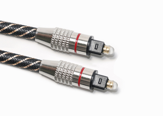 Spitzen-Toslink Kabel-umsponnene Jacke 20KM-60KM der Metall-Verbindungsstück-FTTB