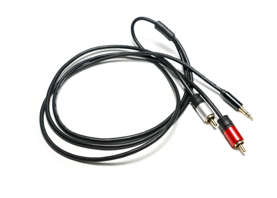 Asphaltieren Sie Shell 3,5 Millimeter Jack To Optical Cable, 2 in 1 Kopfhörer-Lichtleiterkabel