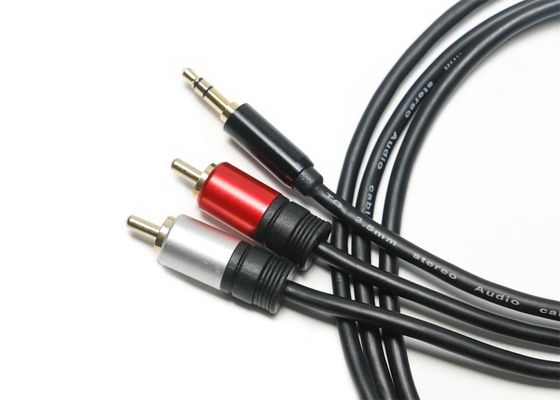 Asphaltieren Sie Shell 3,5 Millimeter Jack To Optical Cable, 2 in 1 Kopfhörer-Lichtleiterkabel