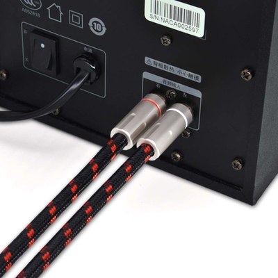 HIFI Cinch-Klinkenkabel 3,5 mm auf 2 RCA-Audiokabel für TV-PC-Verstärker DVD-Lautsprecher