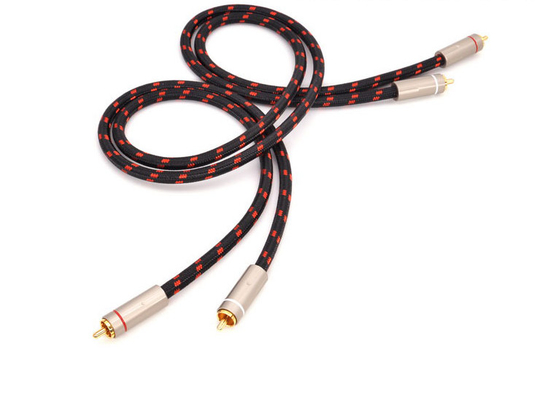 HIFI Cinch-Klinkenkabel 3,5 mm auf 2 RCA-Audiokabel für TV-PC-Verstärker DVD-Lautsprecher