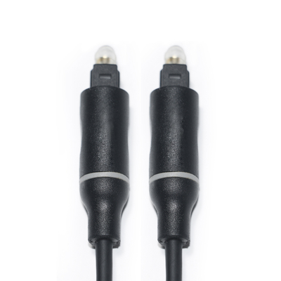 1,5 m - 5 m Toslink-Digitalkabel OD4.0 schwarzer Kunststoffstecker für Heimkino-CD-Soundbar