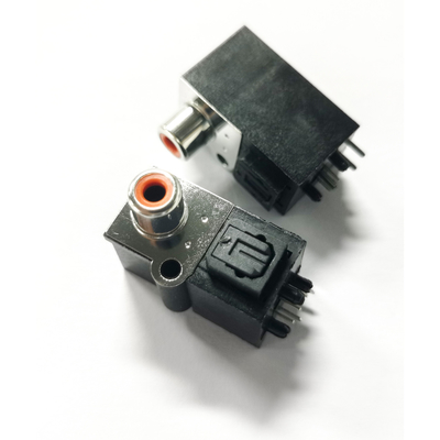 AV-GQ-R004 Optischer Empfänger Toslink JackConnector Female Vertikale Buchse (Sende-/Empfangsende) für Audio-PCB