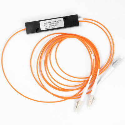 LWL Splitter Kopplungsverhältnis LC/UPC 1x2 FBT Koppler 1*2 FBT Multimode 850/1310nm 50/125 MM 50/50