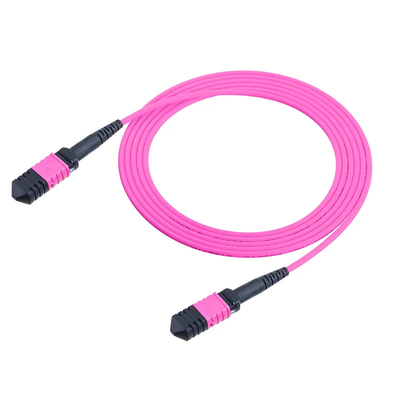 MPO/MTP Optical Patch Cord 12 Core Multimode 3,0 mm für FTTX / FTTH