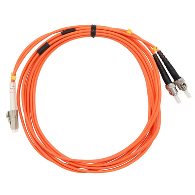 ST-LC MultiMode Duplex OM2 62,5um gepanzerte 3 Meter Glasfaser-Patch-Kabel