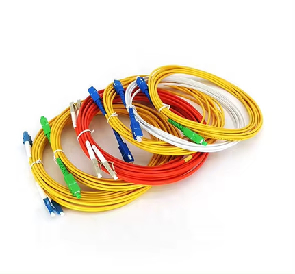 OPTISCHE FIBER-PATCH CORD simplex FC ST LC SC Multimode 5M 3M 2M 1M Glasfaserkabel
