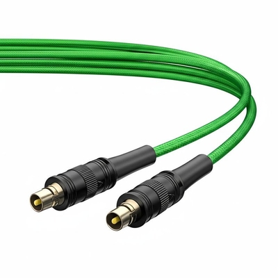 1M/2M/3M/Kundenspezifisches Glasfaser-Audiokabel mit grüner Leistung