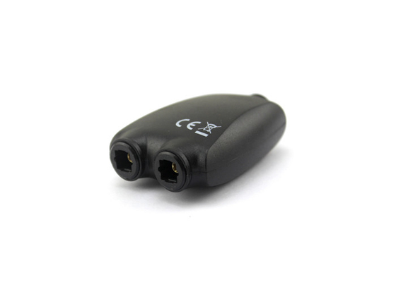 Faser-Optikaudio-verteiler Zusätze 1x2 Toslink Digital aus optischen Fasern